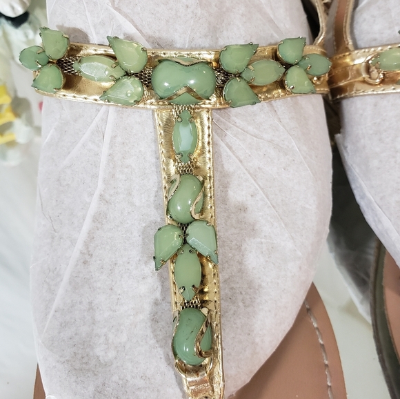 Unisa beaded womens sandals size 9 1/2 - Picture 2 of 7